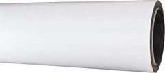 Mag-Mate - 25' Long x 24-3/8" Wide x 1/32" Thick Flexible Magnetic Sheet - 85 Lb Max Pull Force, 196 Linear Ft/Lb Magnetic Pull Force, Plain Back, White - Exact Tool & Supply