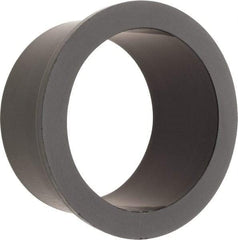 Poly Hi Solidur - 1-1/2" Inside x 1-3/4" Outside Diam, Nylon Sleeve Bearing - 2" Outside Diam, 1/8" Flange Thickness, 1" OAL - Exact Tool & Supply