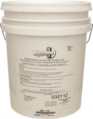 Monroe Fluid Technology - 5 Gal Pail Cutting & Tapping Fluid - Straight Oil - Exact Tool & Supply