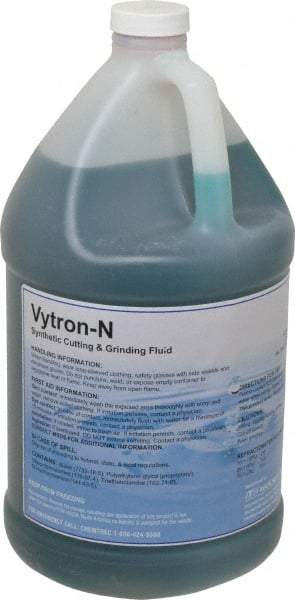 Rustlick - Rustlick Vytron-N, 1 Gal Bottle Cutting & Grinding Fluid - Synthetic, For Drilling, Milling, Sawing, Tapping, Turning - Exact Tool & Supply