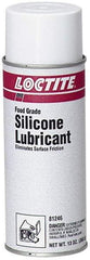 Loctite - 13 oz Aerosol Silicone Lubricant - Translucent, Food Grade - Exact Tool & Supply