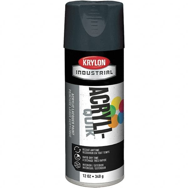Krylon - Shadow Gray, Lacquer Spray Paint - Exact Tool & Supply