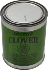 Loctite - 1 Lb Grease Compound - Compound Grade Medium, Grade D, 180 Grit, Black & Gray, Use on General Purpose - Exact Tool & Supply
