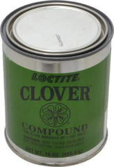 Loctite - 1 Lb Grease Compound - Compound Grade Extra Fine, Grade 1A, 320 Grit, Black & Gray, Use on General Purpose - Exact Tool & Supply