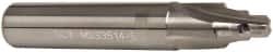 Scientific Cutting Tools - 1/2-20" Port, 0.47" Spotface Diam, 5/16" Tube Outside Diam, Plain Pilot, Straight Shank, Carbide Tipped Porting Tool - Exact Tool & Supply