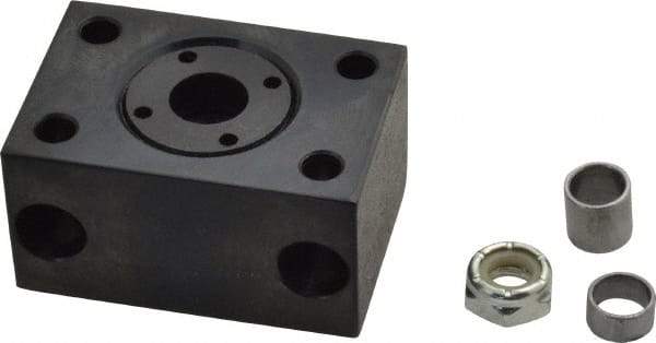 Nook Industries - Acme Screw Mount Bearing Support - For Bar Sizes 7/16, 1/2-1, 1/2-4" - Exact Tool & Supply