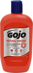 GOJO - 14 oz Squeeze Bottle Liquid Hand Cleaner - General Duty, Orange Scent, W/Pumice - Exact Tool & Supply
