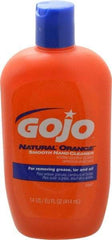 GOJO - 14 oz Squeeze Bottle Liquid Hand Cleaner - General Duty, Orange Scent - Exact Tool & Supply