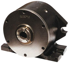 Kalamazoo - 4" Centerline Height, 3 Way Lever Valve - 5C Compatible Collet Series, Use with Collet Index Fixtures - Exact Tool & Supply