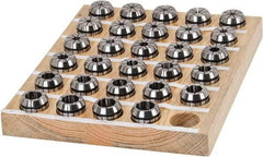 Kennametal - 29 Piece, 1/8" to 1" Capacity, ER Collet Set - Series ER40 - Exact Tool & Supply