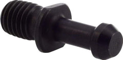 Kennametal - BT40 Taper, 5/8-11 Thread, 45° Angle Radius, Standard Retention Knob - 2-1/8" OAL, 0.588" Knob Diam, 1.266" from Knob to Flange - Exact Tool & Supply