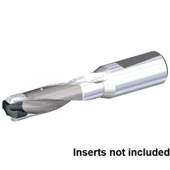 Kennametal - KSEM Series, 9 Head Connection, 5xD, 40mm Shank Diam, Drill Body - 238mm Body to Flange Length, KSEM Toolholder, 35.92mm Nose Diam, 180mm Drill Body Length, 228mm Flute Length - Exact Tool & Supply
