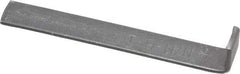 Dumont Minute Man - 1 Piece Style B-1 Broach Shim - 4mm Keyway Width, 0.038" Shim Thickness - Exact Tool & Supply