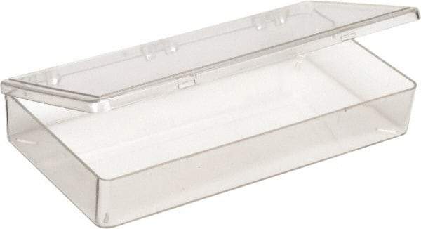 Flambeau - 4-1/2" Wide x 1-3/8" High x 8-1/4" Deep, Small Parts Box - K-Resin Frame, 1 Compartments, 7-1/8" Wide x 1-1/8" High x 4" Deep Bin - Exact Tool & Supply