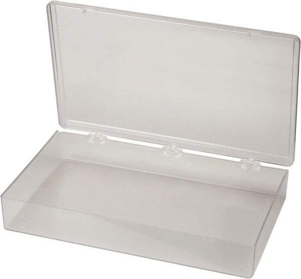 Flambeau - 6-3/4" Wide x 1-3/4" High x 11" Deep, Small Parts Box - K-Resin Frame, 1 Compartments, 10-1/2" Wide x 1-1/2" High x 6" Deep Bin - Exact Tool & Supply