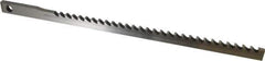 Dumont Minute Man - 3/8" Keyway Width, Style AF, Keyseating Broach - Bright Finish, 3/8" Broach Body Width, 20" OAL - Exact Tool & Supply