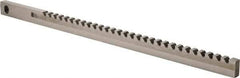 Dumont Minute Man - 1/2" Keyway Width, Style AF, Keyseating Broach - Bright Finish, 1/2" Broach Body Width, 20" OAL - Exact Tool & Supply