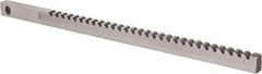 Dumont Minute Man - 5/8" Keyway Width, Style AF, Keyseating Broach - Bright Finish, 5/8" Broach Body Width, 20" OAL - Exact Tool & Supply