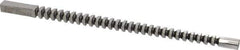 Dumont Minute Man - 8mm x 7-7/8" Overall Length, 0.3307" Pilot Hole Diam, Square Broach - 0.315 to 0.3158" Tolerance, 0.44 to 0.442" Across Corners, 8.4mm Drill, 7/32" Pitch, 3/8 to 1" LOC, 2,300 Lbs. Pressure for Max LOC - Exact Tool & Supply