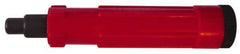 Value Collection - 4" Long Plastic Deburring Handle - Compatible with Blade E - Exact Tool & Supply