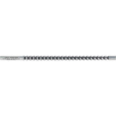 Dumont Minute Man - 3/16" Hex, 3/16" Pilot Hole Diam, 1/4 to 5/8" Length of Cut, Hexagon Broach - 0.216 to 0.218" Across Corners, 5-1/16" OAL, 560 Lb Pressure for Max Length of Cut, 5/32" Pitch, High Speed Steel - Exact Tool & Supply