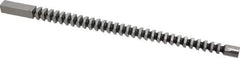 Dumont Minute Man - 1/2" x 12" Overall Length, 17/32" Pilot Hole Diam, Square Broach - 0.5005 to 0.5015" Tolerance, 0.699 to 0.701" Across Corners, 5/16" Pitch, 1/2 to 1-3/8" LOC, 4,500 Lbs. Pressure for Max LOC - Exact Tool & Supply