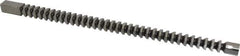 Dumont Minute Man - 3/4" x 17-3/4" Overall Length, 13/16" Pilot Hole Diam, Square Broach - 0.751 to 0.752" Tolerance, 1.045 to 1.047" Across Corners, 7/16" Pitch, 5/8 to 1-5/8" LOC, 5,940 Lbs. Pressure for Max LOC - Exact Tool & Supply