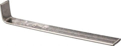 Dumont Minute Man - 1 Piece Style B Broach Shim - 1/8" Keyway Width, 0.031" Shim Thickness - Exact Tool & Supply