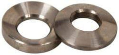 Gibraltar - 5/16" Bolt, Stainless Steel, Spherical Washer Assembly - 11/32" Inside x 3/4" OD, 1/4" Thick, 1" Radius, 303 Grade - Exact Tool & Supply