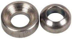 Gibraltar - 5/32" Bolt, Stainless Steel, Spherical Washer Assembly - 3/16" Inside x 3/8" Female Outside, 5/16" Male OD, 13/64" Thick, 1/32" Radius, 303 Grade - Exact Tool & Supply