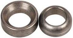 Gibraltar - 5/16" Bolt, Stainless Steel, Spherical Washer Assembly - 11/32" Inside x 9/16" Female Outside, 1/2" Male OD, 21/64" Thick, 1/16" Radius, 303 Grade - Exact Tool & Supply
