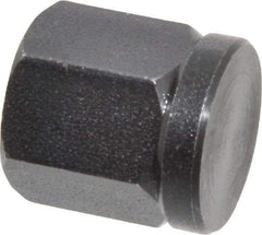 Gibraltar - 1/2-13, Black Oxide Finish, Steel Swivel Hex Nut - 11/16" Pad, 5/8" Wide x 21/32" High x 3/8" Deep - Exact Tool & Supply