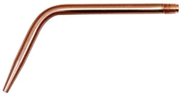 Value Collection - 142T Series Welding and Brazing Elbow Torch Tip - Tip Number 3, Oxygen Acetylene, General Purpose - Exact Tool & Supply