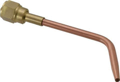 Value Collection - #3 Tip, Oxy-Acetylene, 143T Series Heavy Duty Welding Elbow Nozzle - For Use with General Purpose Torches - Exact Tool & Supply