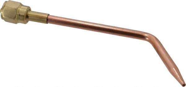 Value Collection - #5 Tip, Oxy-Acetylene, 143T Series Heavy Duty Welding Elbow Nozzle - For Use with General Purpose Torches - Exact Tool & Supply