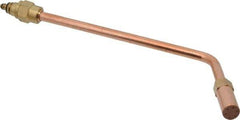 Value Collection - #6 Tip, Oxy-Acetylene, 143T Series Heavy Duty Welding Elbow Nozzle - For Use with General Purpose Torches - Exact Tool & Supply