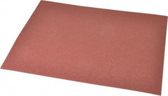 Made in USA - 80 Grit, Aluminum Oxide Adhesive Backed Sanding Sheets - Cloth, 9" x 11", Medium Grade, J Weighted Backing - Exact Tool & Supply