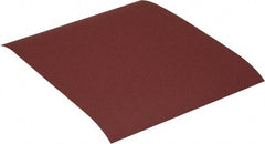 Made in USA - 240 Grit, Aluminum Oxide Adhesive Backed Sanding Sheets - Cloth, 9" x 11", Very Fine Grade, J Weighted Backing - Exact Tool & Supply