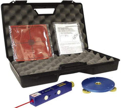 Laseraim - 500 Ft. Max Measuring Range, Red Beam Laser Level Kit - Includes Carry Case, LTA3 Targets, LTAL1 Tripod Mount and Magic Level - Exact Tool & Supply
