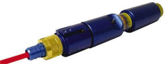 Laseraim - 1 Beam 1,000' Max Range Alignment Laser - Red Beam, 1/8" at 50' Accuracy, 6-1/2" Long x 1" Wide, Battery Included - Exact Tool & Supply
