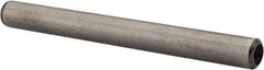 Value Collection - 1/4" Diam x 2-1/2" Pin Length Grade 8 Alloy Steel Pull Out Dowel Pin - 1 Rounded & 1 Threaded End - Exact Tool & Supply