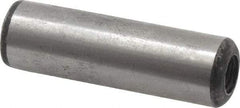 Value Collection - 3/8" Diam x 1-1/4" Pin Length Grade 8 Alloy Steel Pull Out Dowel Pin - 1 Rounded & 1 Threaded End - Exact Tool & Supply