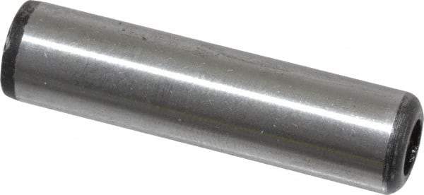 Value Collection - 3/8" Diam x 1-1/2" Pin Length Grade 8 Alloy Steel Pull Out Dowel Pin - 1 Rounded & 1 Threaded End - Exact Tool & Supply