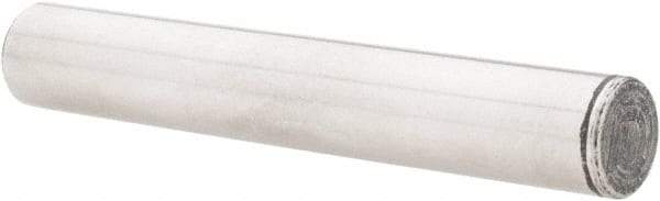 Value Collection - 3/8" Diam x 2-1/2" Pin Length Grade 8 Alloy Steel Pull Out Dowel Pin - 1 Rounded & 1 Threaded End - Exact Tool & Supply