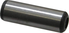 Value Collection - 1/2" Diam x 1-1/2" Pin Length Grade 8 Alloy Steel Pull Out Dowel Pin - 1 Rounded & 1 Threaded End - Exact Tool & Supply