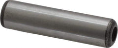 Value Collection - 1/2" Diam x 2" Pin Length Grade 8 Alloy Steel Pull Out Dowel Pin - 1 Rounded & 1 Threaded End - Exact Tool & Supply