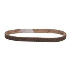 3M - 1/2" Wide x 18" OAL, Aluminum Oxide Abrasive Belt - Aluminum Oxide, Coarse, Nonwoven, Series SC-BS - Exact Tool & Supply
