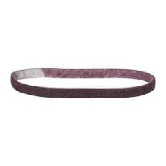 Norton - 1/2" Wide x 18" OAL, Aluminum Oxide Abrasive Belt - Aluminum Oxide, Medium, Nonwoven, Series STE - Exact Tool & Supply