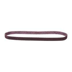 3M - 1/2" Wide x 24" OAL, Aluminum Oxide Abrasive Belt - Aluminum Oxide, Medium, Nonwoven, Series SC-BS - Exact Tool & Supply