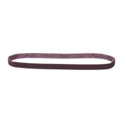 3M - 1/2" Wide x 24" OAL, Aluminum Oxide Abrasive Belt - Aluminum Oxide, Medium, Nonwoven, Series SC-BS - Exact Tool & Supply